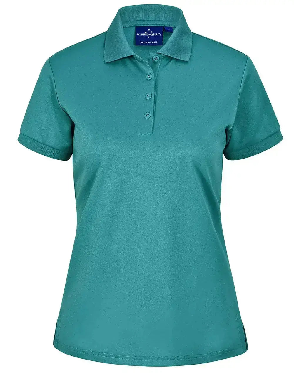 Winning Spirit Ladie's Sustainable Poly/Cotton Corporate Polo PS92 Casual Wear Winning Spirit Teal 8